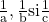 \rm\bl\frac{1}{a}, \frac{1}{b} si \frac{1}{c}