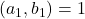 (a_1,b_1)=1