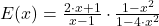 E(x)=\frac{2 \cdot x+1}{x-1} \cdot \frac{1-x^2}{1-4 \cdot x^2}