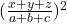 (\frac{x+y+z}{a+b+c})^2