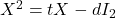 X^2=tX-dI_2