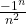 \frac{-1^n}{n^2}