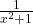 \frac{1}{x^2+1}