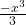 \frac{-x^3}{3}