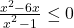 \frac{{}x^{2} - 6x }{x^{^{2}}-1} \leq 0