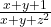 \frac{x+y+1}{x+y+z^2}