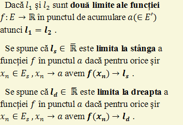 Limite laterale limita la stanga limita la dreapta