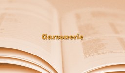 Garsonerie