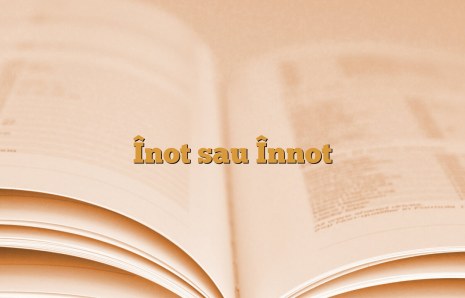 Înot sau Înnot