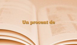 Un procent de